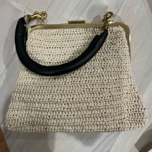 Clare V. Flore Raffia Bag